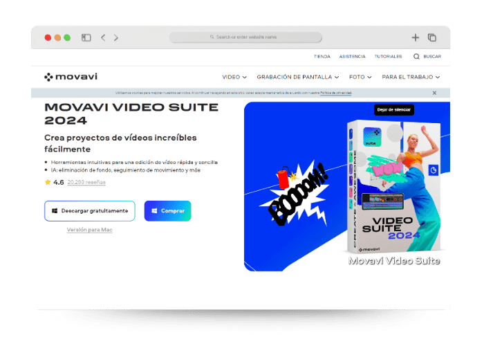 Movavi Video Suite características, opiniones, precios y mas
