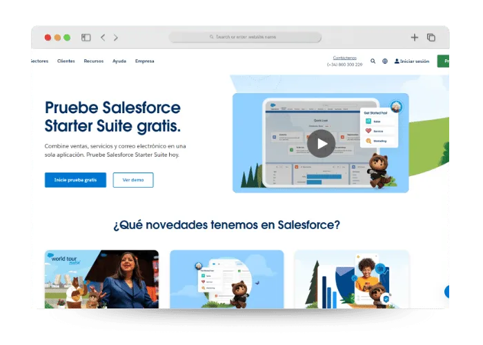 Salesforce características, opiniones, precios y mas Salesforce características, opiniones, precios y mas