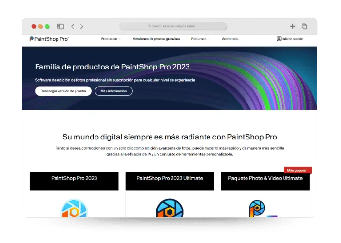 Corel PaintShop Pro características, opiniones y mas