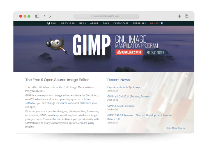 GIMP características, opiniones, precios y mas
