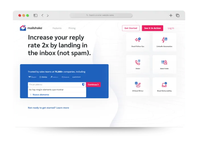 Mailshake características, opiniones, precios y mas 1