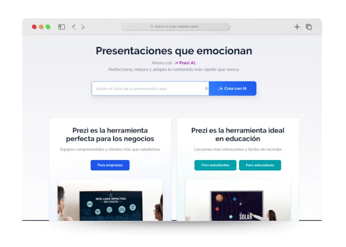 Prezi características, opiniones, precios y mas