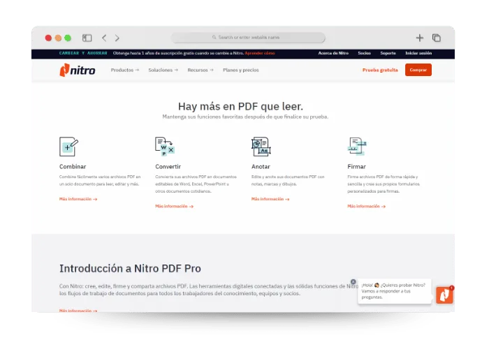 Nitro PDF Reader características, opiniones, precios y mas Nitro PDF Reader características, opiniones, precios y mas