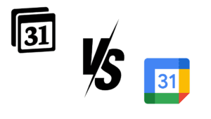 Comparativa Google Calendar vs Notion Calendar